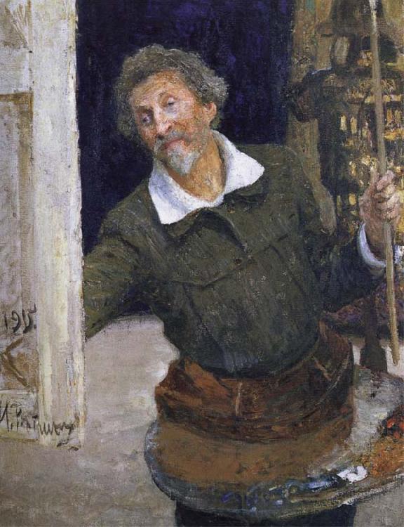 Ilya Yefimovich Repin Self-Portrait France oil painting art